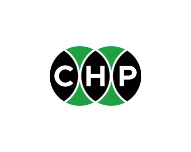 CHP Logo tasarım vektör şablonu. CHP