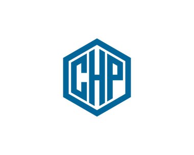 CHP Logo tasarım vektör şablonu. CHP