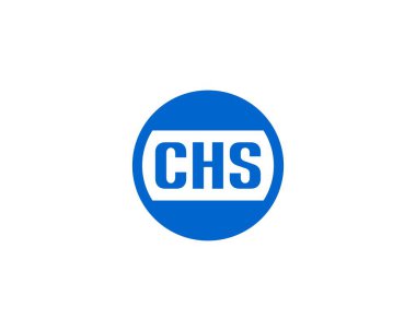 CHS logo tasarım vektör şablonu. CHS