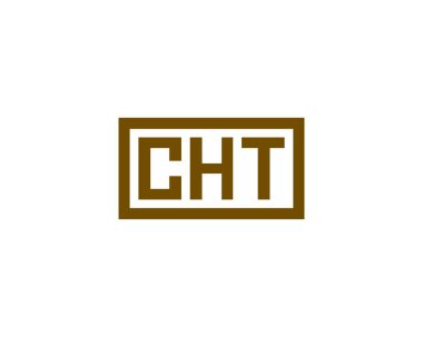 CHT logo tasarım vektör şablonu. CHT