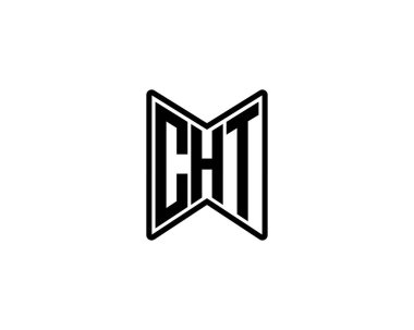 CHT logo tasarım vektör şablonu. CHT
