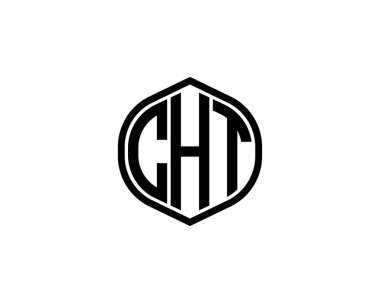 CHT logo tasarım vektör şablonu. CHT