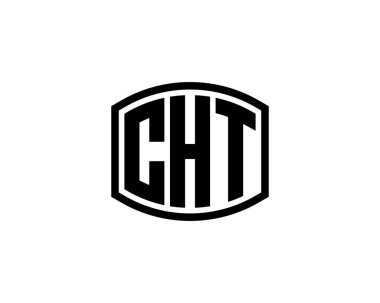 CHT logo tasarım vektör şablonu. CHT