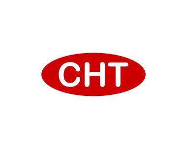 CHT logo tasarım vektör şablonu. CHT