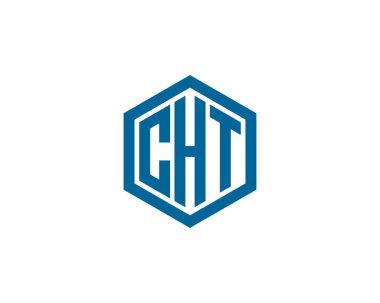 CHT logo tasarım vektör şablonu. CHT