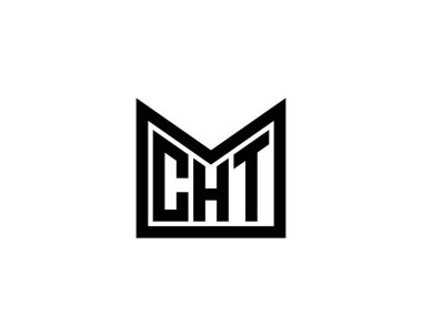 CHT logo tasarım vektör şablonu. CHT
