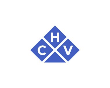 CHV logo tasarım vektör şablonu. CHV