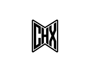 CHX logo tasarım vektör şablonu. CHX