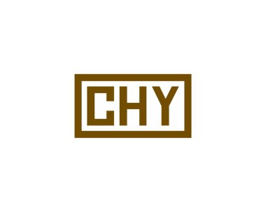 CHY Logo tasarım vektör şablonu. ÇOCUK