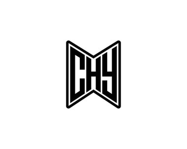 CHY Logo tasarım vektör şablonu. ÇOCUK