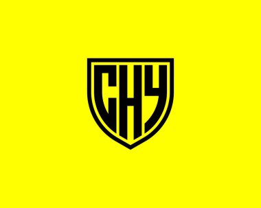 CHY Logo tasarım vektör şablonu. ÇOCUK