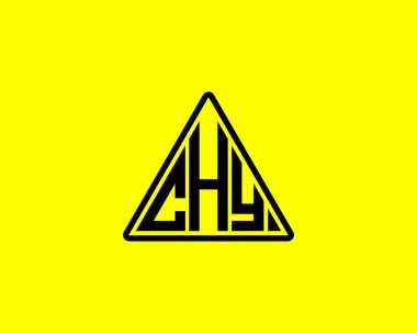 CHY Logo tasarım vektör şablonu. ÇOCUK