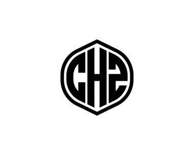 CHZ logo tasarım vektör şablonu. CHZ