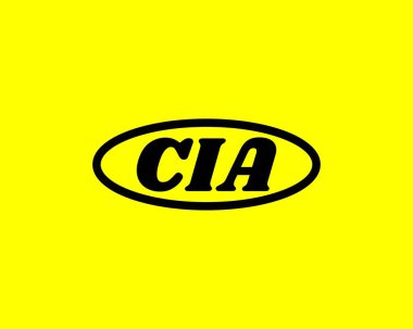 CIA logo tasarım vektör şablonu. CIA