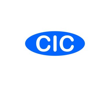 CIC Logo tasarım vektör şablonu. CIC