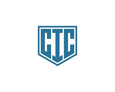 CIC Logo tasarım vektör şablonu. CIC