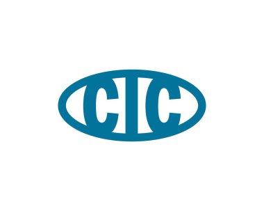 CIC Logo tasarım vektör şablonu. CIC