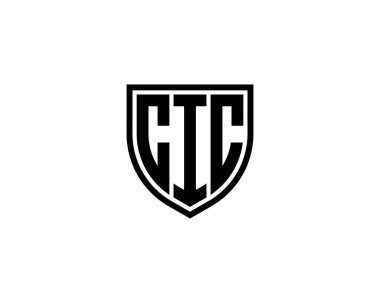 CIC Logo tasarım vektör şablonu. CIC