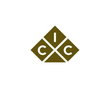 CIC Logo tasarım vektör şablonu. CIC