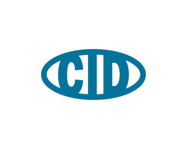 CID logo tasarım vektör şablonu. CID