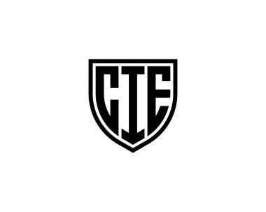 CIE logo tasarım vektör şablonu. SİE