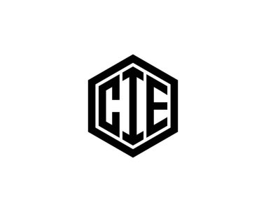 CIE logo tasarım vektör şablonu. SİE