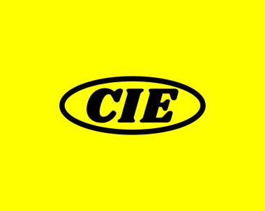 CIE logo tasarım vektör şablonu. SİE