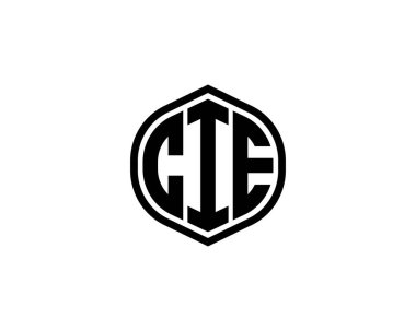 CIE logo tasarım vektör şablonu. SİE