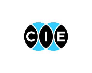 CIE logo tasarım vektör şablonu. SİE