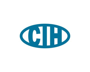 CIH logo tasarım vektör şablonu. CIH