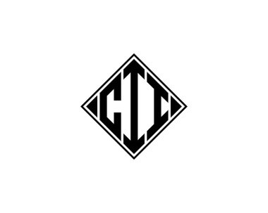 CII Logo tasarım vektör şablonu. Çağrı