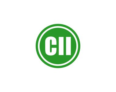CII Logo tasarım vektör şablonu. Çağrı