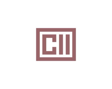 CII Logo tasarım vektör şablonu. Çağrı