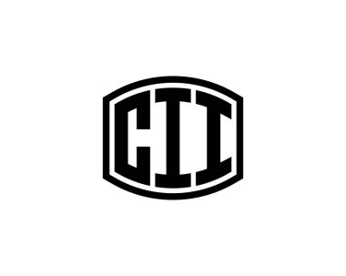 CII Logo tasarım vektör şablonu. Çağrı