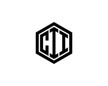 CII Logo tasarım vektör şablonu. Çağrı