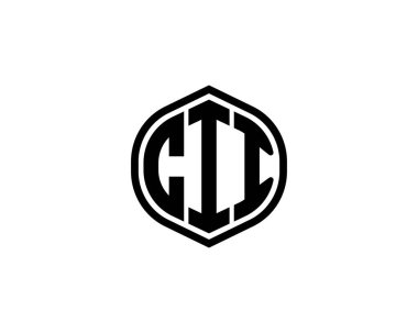 CII Logo tasarım vektör şablonu. Çağrı