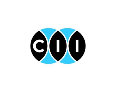 CII Logo tasarım vektör şablonu. Çağrı