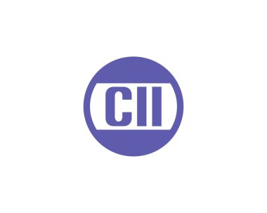 CII Logo tasarım vektör şablonu. Çağrı