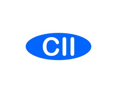 CII Logo tasarım vektör şablonu. Çağrı