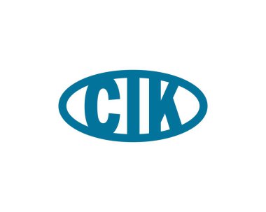 CIK logo tasarım vektör şablonu. CIK