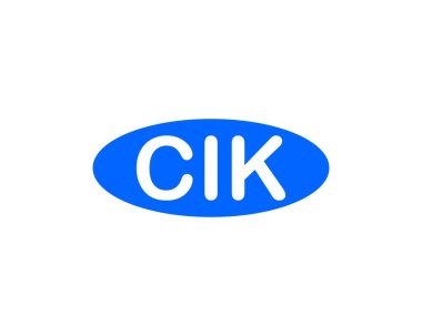 CIK logo tasarım vektör şablonu. CIK