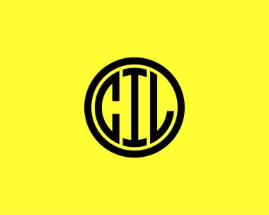 CIL Logo tasarım vektör şablonu. CIL