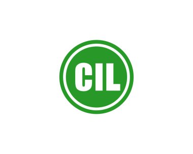 CIL Logo tasarım vektör şablonu. CIL