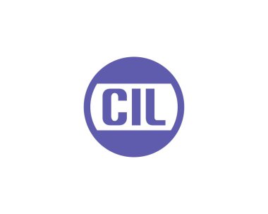 CIL Logo tasarım vektör şablonu. CIL
