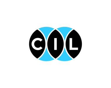 CIL Logo tasarım vektör şablonu. CIL