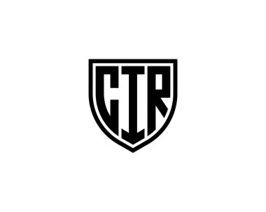 CIR logo tasarım vektör şablonu. CIR