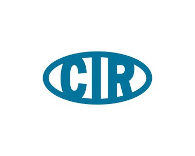 CIR logo tasarım vektör şablonu. CIR