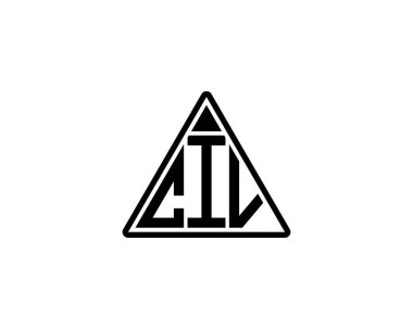 CIV Logo tasarım vektör şablonu. CIV