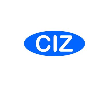 CIZ logo tasarım vektör şablonu. CIZ