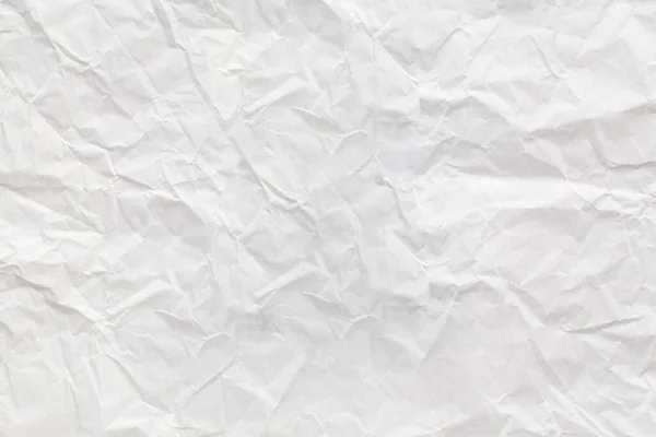 Old white wrinkled paper for background, Texture paper for design or add text message.